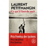 Roman, francophone, Laurent Petitmangin, La Manufacture de livres, Le Livre de Poche, Jean-Pierre Longre